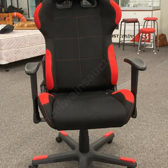DXRacer Formula Series Conventional Gaming Chair Mesh, Black & Red