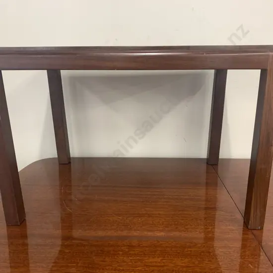 Vintage Wooden Dark Stained Rectangular Occasional Table H47cm,W73cm, D53cm.