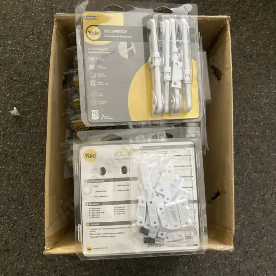 Lot of 10 Yale Securistay Four Packs