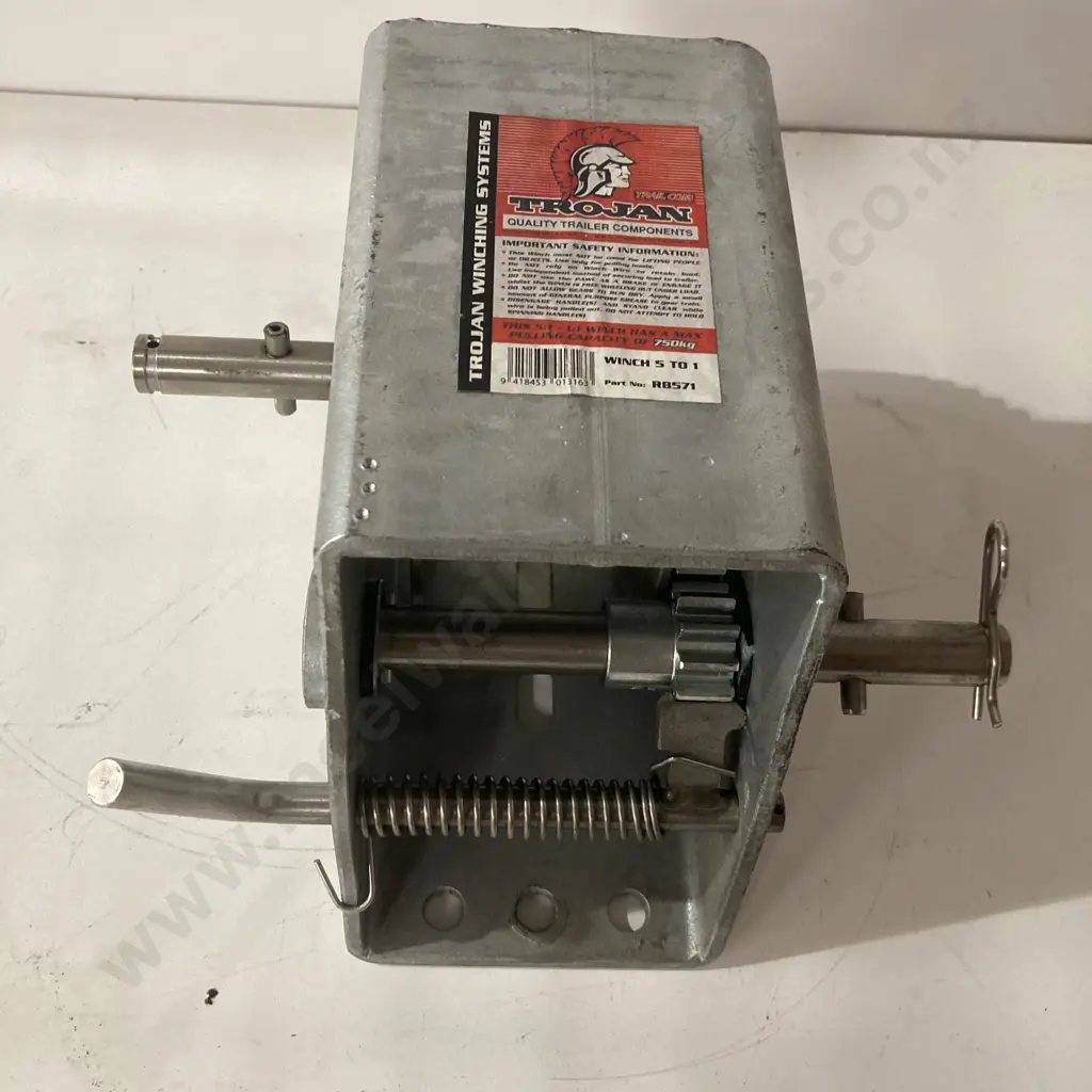 Trojan Trailer Components Winch 5 to 1, Part #RB571, 750Kg Image 1++