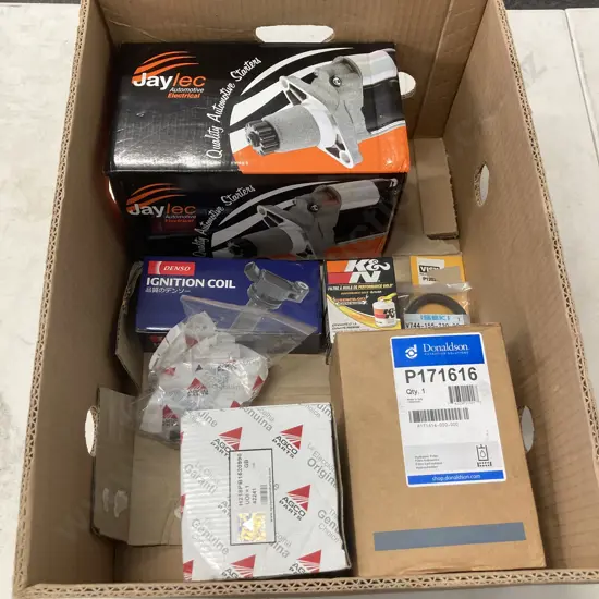 Box Lot Jaylec Starter, Donaldson Hydraulic Filter Ec