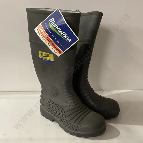 Blundstone Safety Gumboots, Sz 39 / 5