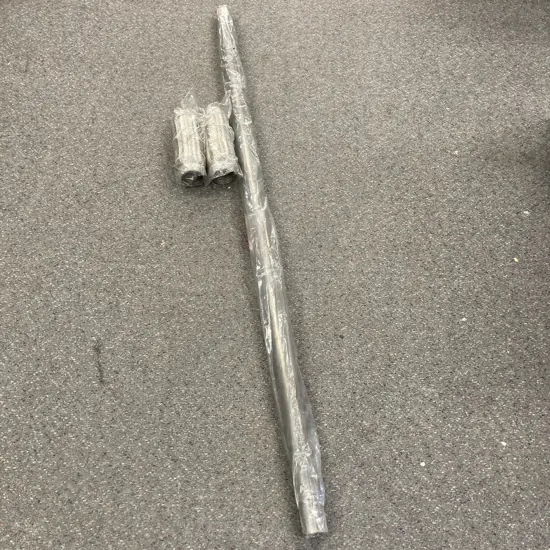 180 x 5cm Steel Pipe & Pair of Exhflex 2.5-10 Mild Steel Exhaust Flexijoints, 2.5"-10"