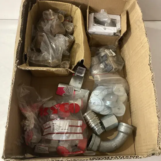 Box Lot Taps, Washers, Hinge Etc