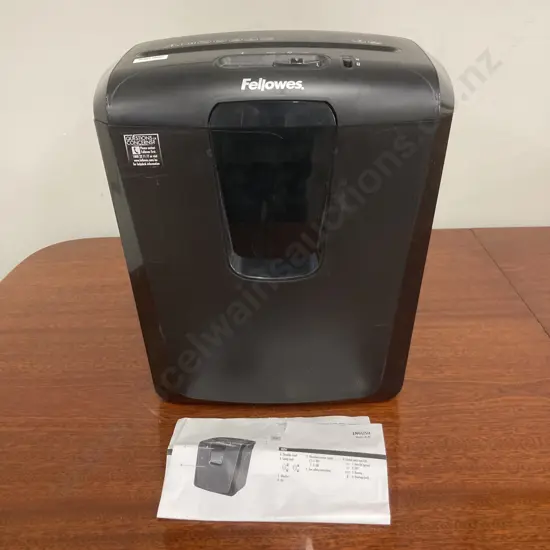 Fellowes Powershred® M-8C Cross-Cut Shredder With Manual