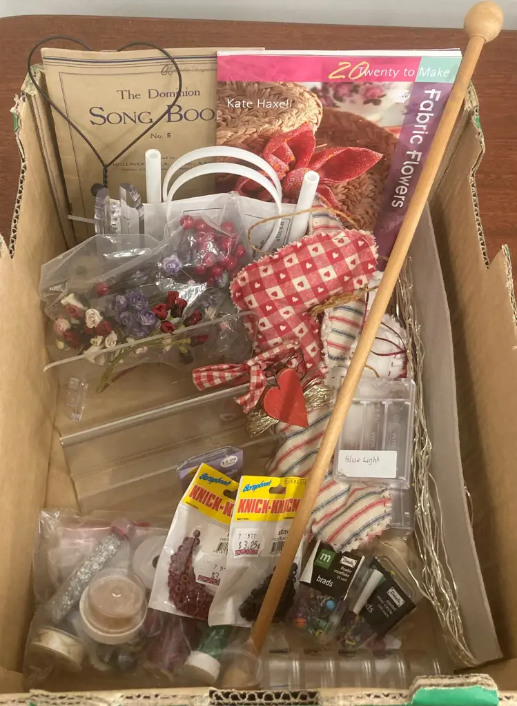Box Lot Stationery, Handcrafting, Stands Etc Image 1++