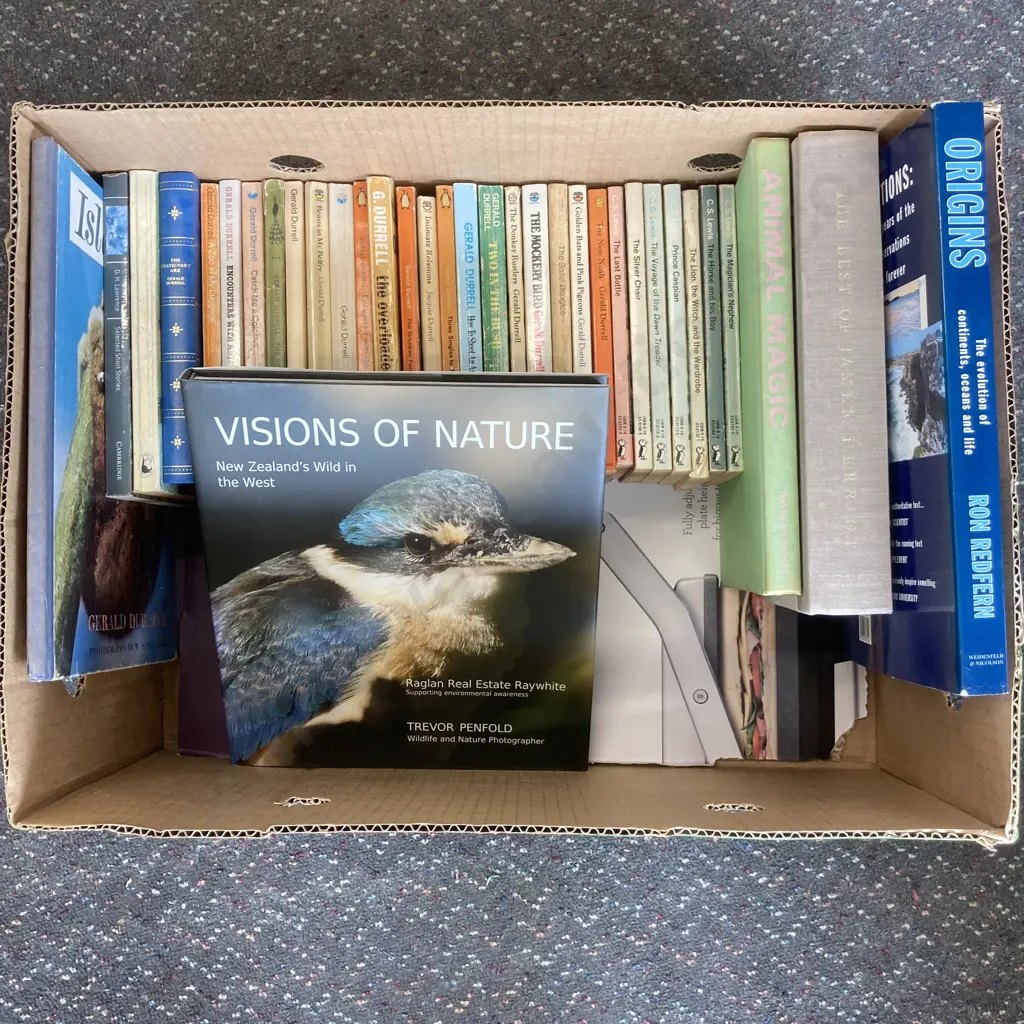 Box Lot Books, Visions Of Nature, Gerald Durrell, C.S.vLewis, James Herriot Etc Image 1++