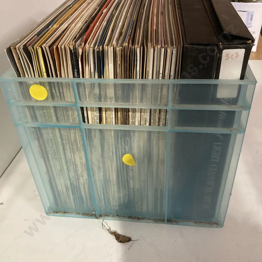 Green Bin of LPs, Classical, Instrumentals Etc Image 1++