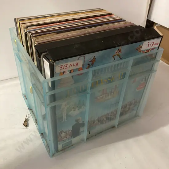 Green Bin of LPs, Classical, Instrumentals Etc