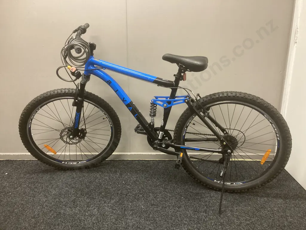 Blue & Black Colour RIVAL Bicycle Image 1++