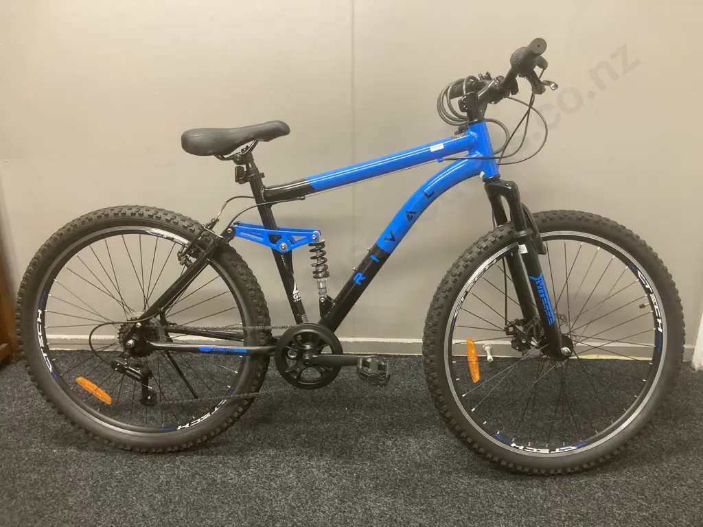 Blue & Black Colour RIVAL Bicycle Image 1++