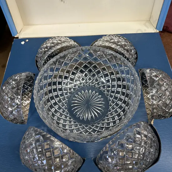 Bohemian Diamond 7Pce Salad Set, Boxed