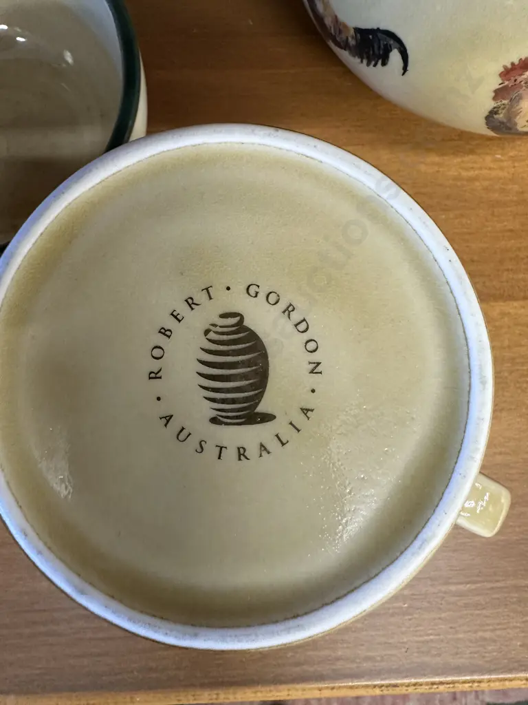 Robert Gordon Studio Australia Teapot, Creamer, Sugar Bowl Etc Image 1++
