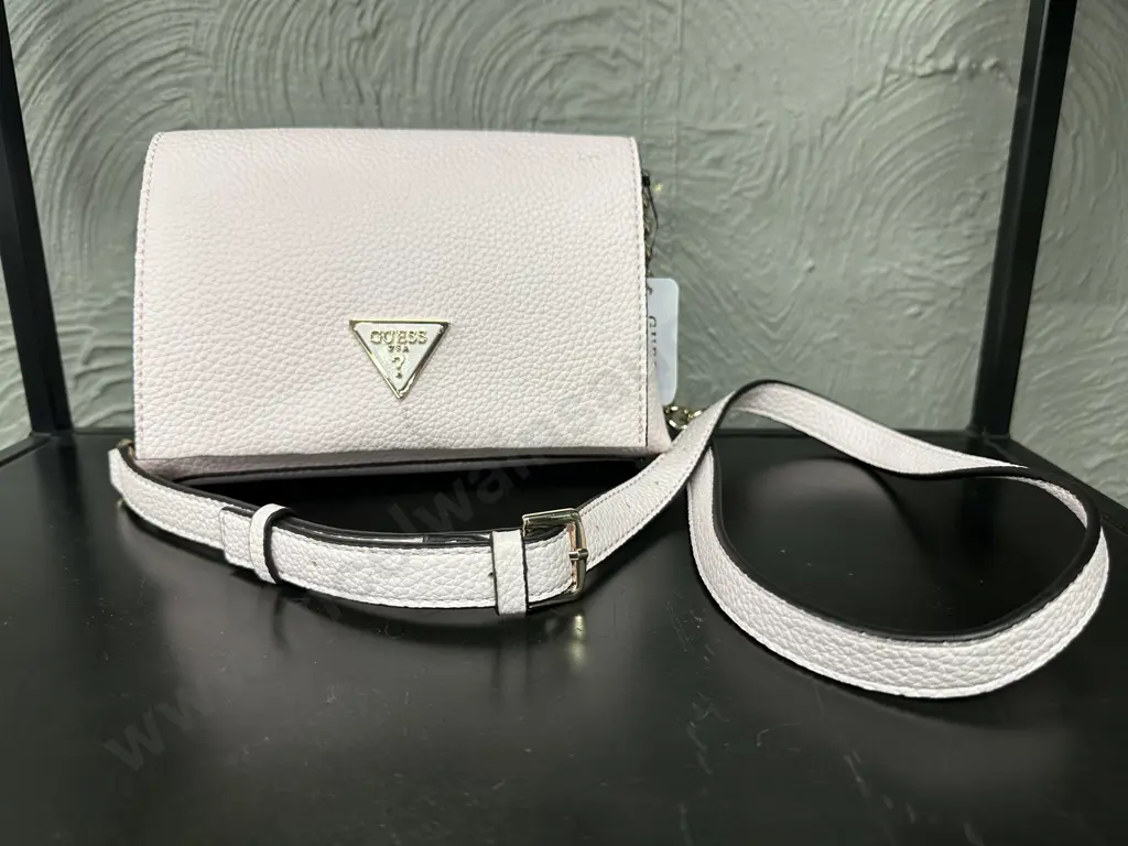 Guess Downtown Chic Mini Crossbody Bag - VG838578, Powder Pink Image 1++