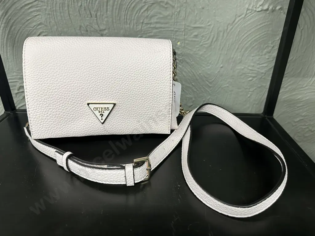 Guess Downtown Chic Mini Crossbody Bag - VG838578, Powder Pink Image 1++