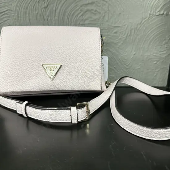 Guess Downtown Chic Mini Crossbody Bag - VG838578, Powder Pink