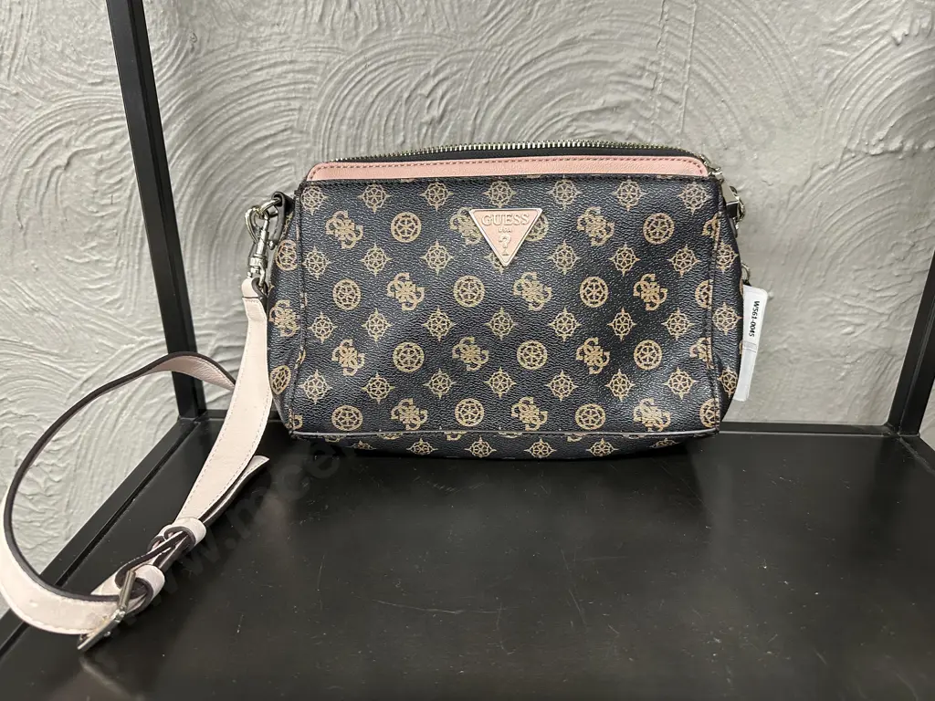 Guess Maddy Girlfriend Crossbody Bag - SP729114 Brown / Blush Image 1++