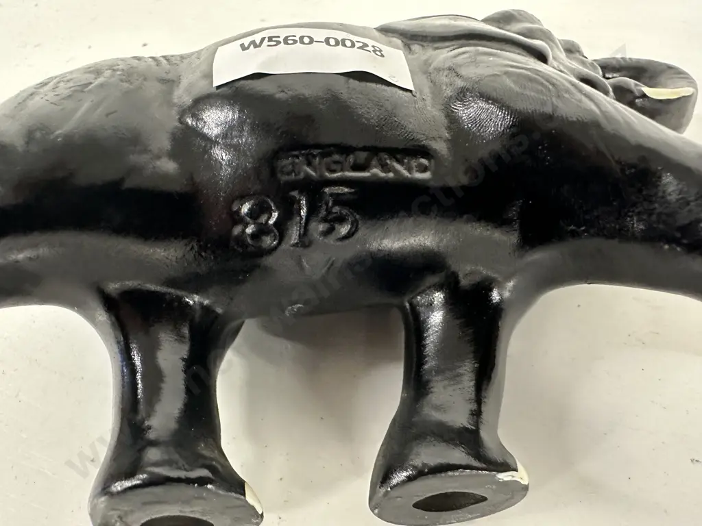 Vintage Black Sylvac Elephant Figurine No 815, 12 x 17cm Image 1++