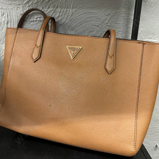 Vintage Guess Tote - Brown