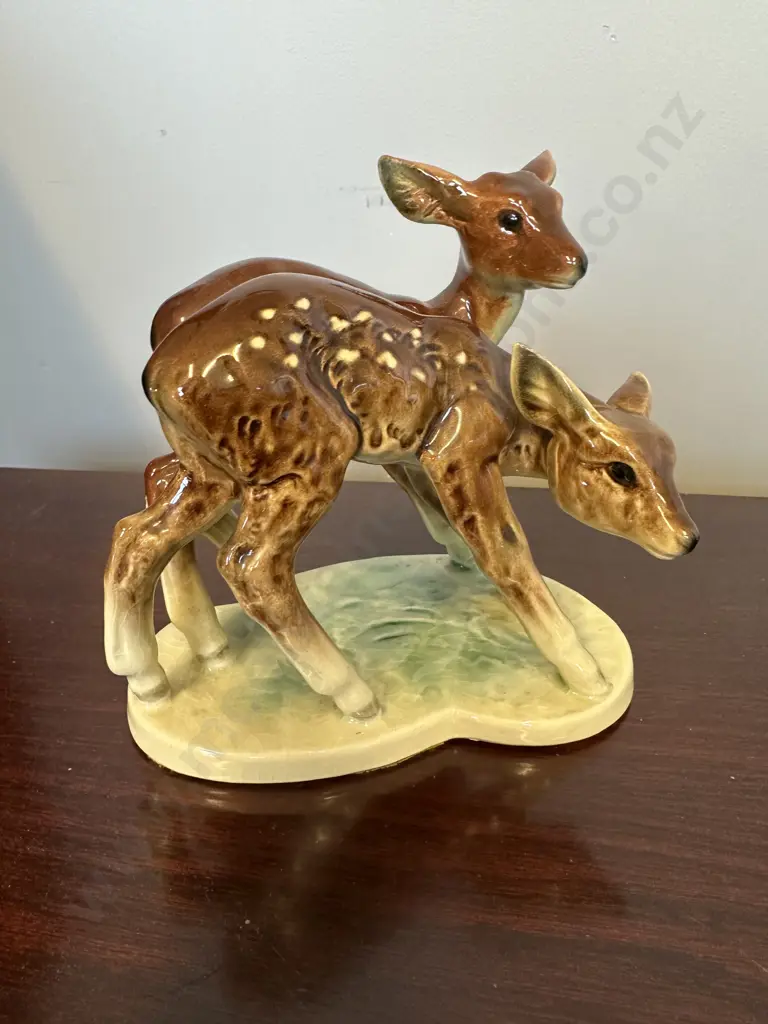 Vintage Ceramic Deer Figurine H15cm Image 1++