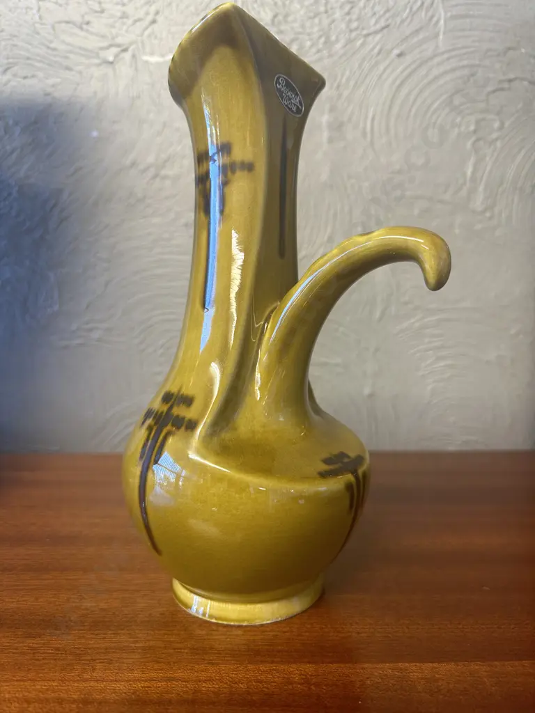 Mid Century Modern Beswick Pottery Vase 1367, H27cm Image 1++