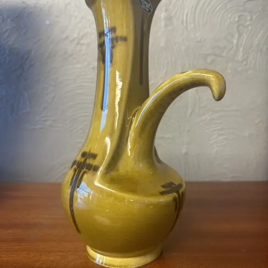 Mid Century Modern Beswick Pottery Vase 1367, H27cm