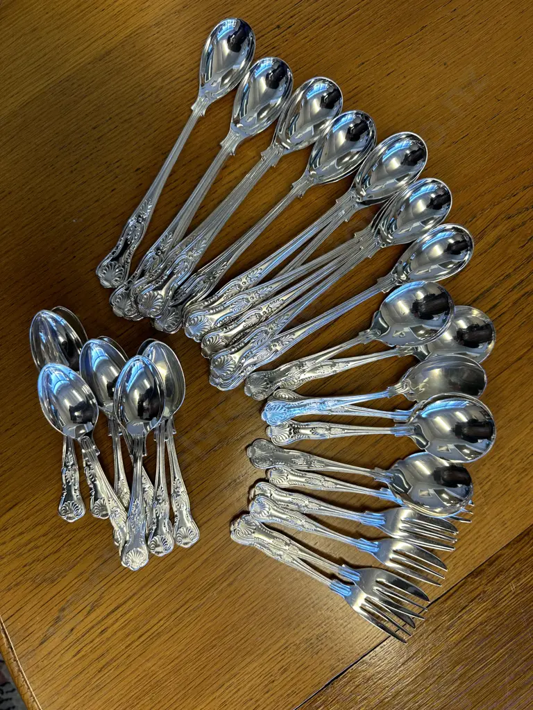 Parfait Spoons, Cake Spoons & Forks & Teaspoon Image 1++