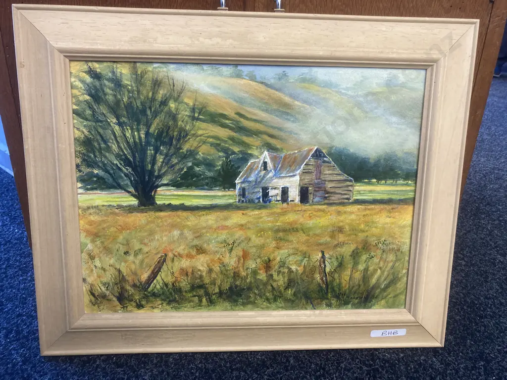 Framed Original Artwork Titled Early Morning Signed AN Clarkson 2005, 40 x 51cm Image 1++