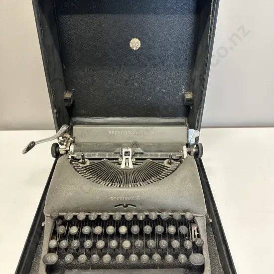 Vintage Remington Typewriter In Case