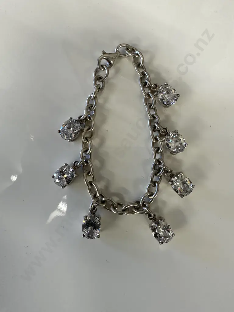 Bracelet With Clear Coloured Stones Image 1++