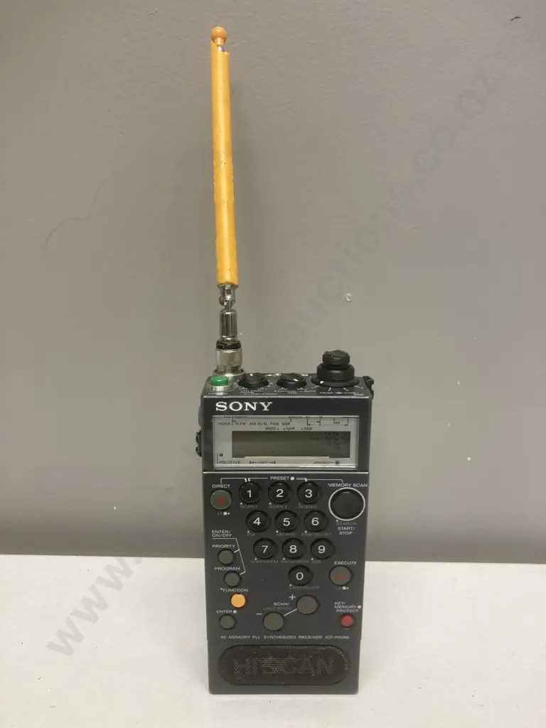 Sony ICF-PRO80 PLL Synthesised Radio Receiver, 40-Memory Image 1++
