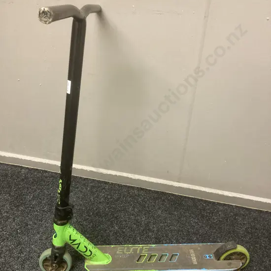 Green MADD Kids Scooter With Green Wheels