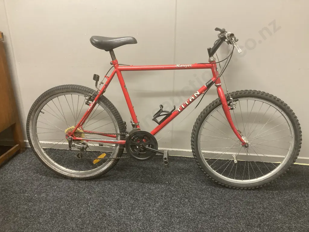 Red Colour Titan Ranger Bicycle(Donated As Unable to Sell) Image 1++