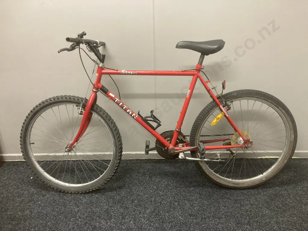 Red Colour Titan Ranger Bicycle(Donated As Unable to Sell) Image 1++