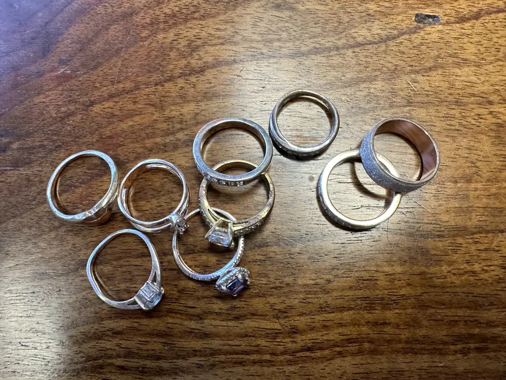 Selection of Costume Jewellery Rings Image 1++
