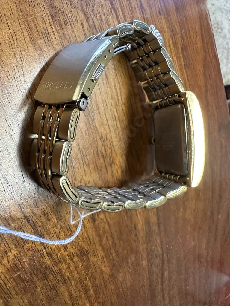 Citizen Watch With Gold Colour Strap Image 1++