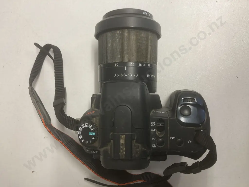 Sony Alpha DSLR-A350 Camera With a Sony DT 18-70mm F3.5-5.6 Lens (Has Battery But No Charger) Image 1++