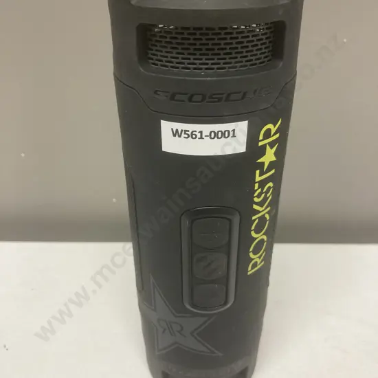 Scosche Rockstar Edition Boombottle Waterproof Wireless Speaker