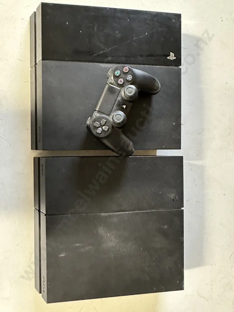 Sony PS4 x2 With 1x Controller (No Leads) Image 1++