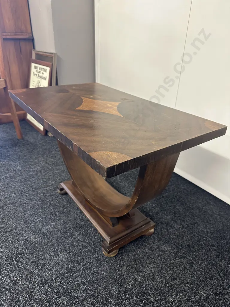 Art Deco Occasional Table Rectangular Inlaid H51cm, L76cm, W46cm. Image 1++