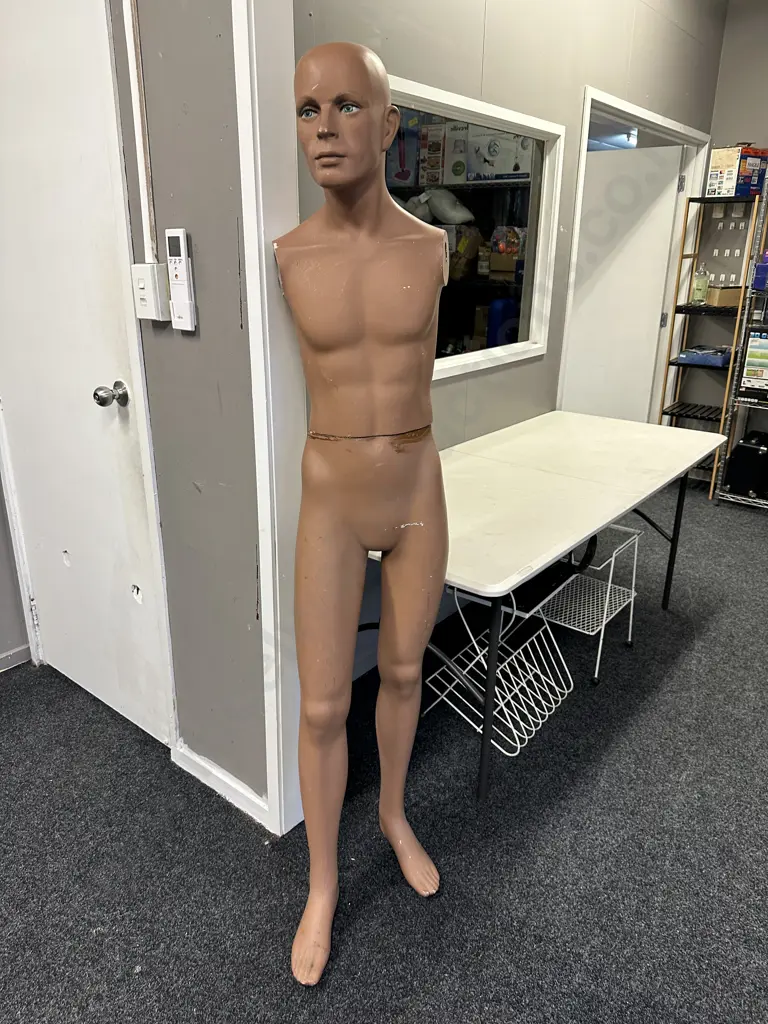 Vintage Male Mannequin (Incomplete) Image 1++