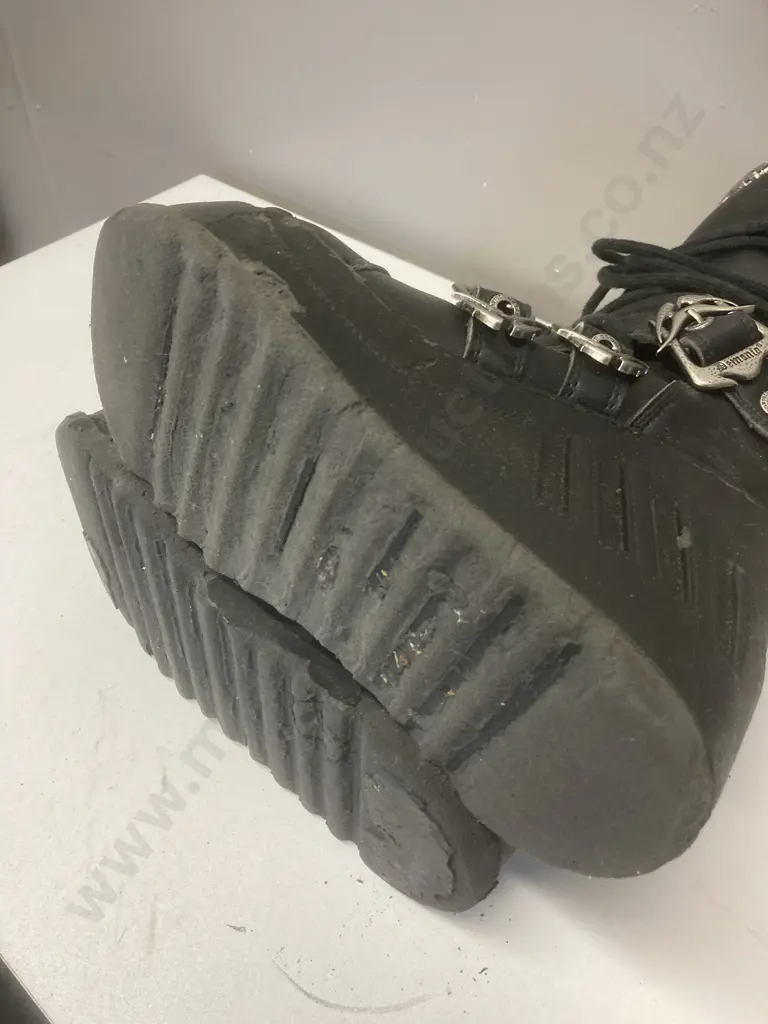 Demonia Wedge Platform Boots (Well Used) Image 1++