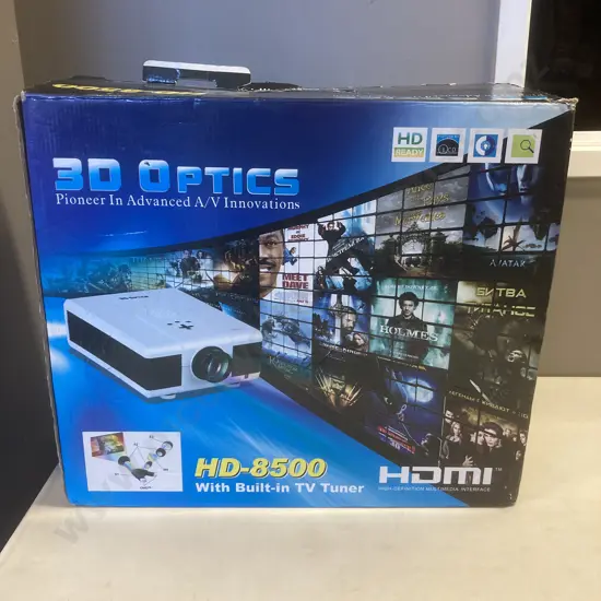 3D Optics HD 8500 Light Emitting Display Projector