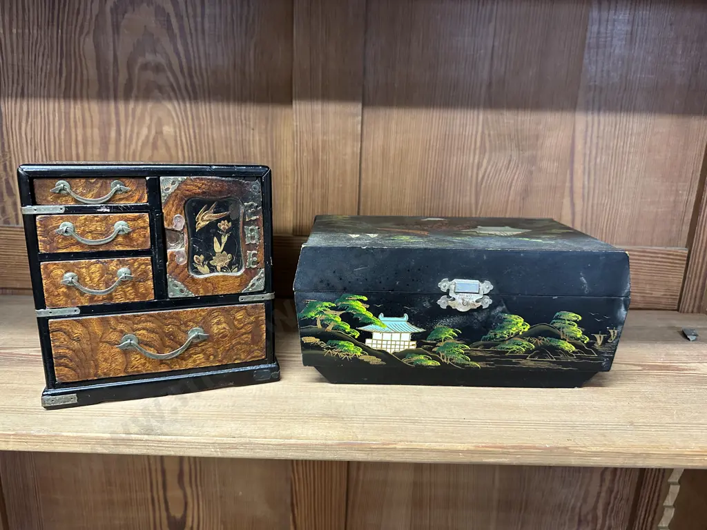 Oriental Theme Jewellery Boxes Image 1++