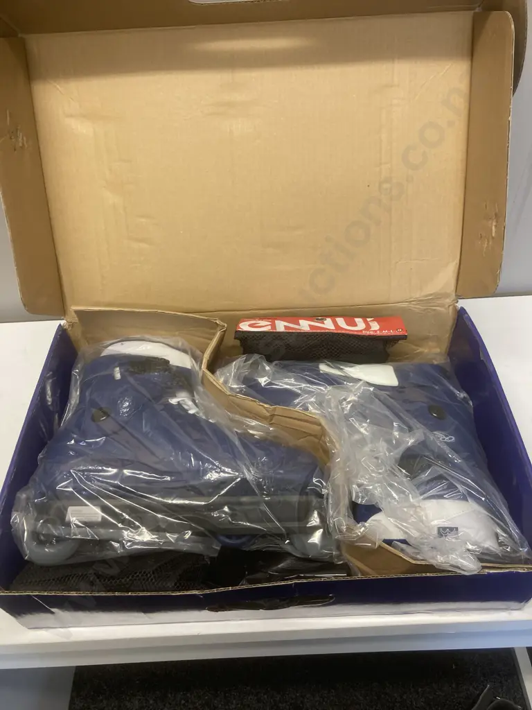 New In Box Ex Thisissoul Netherlands Razors Cult Navy 2022 46--47 (UK12) Aggressive Inline Skates, L & XL City Braces Image 1++