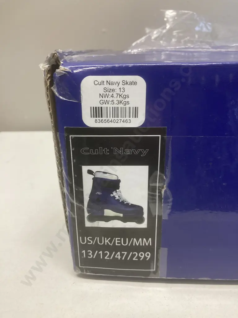 New In Box Ex Thisissoul Netherlands Razors Cult Navy 2022 46--47 (UK12) Aggressive Inline Skates, L & XL City Braces Image 1++