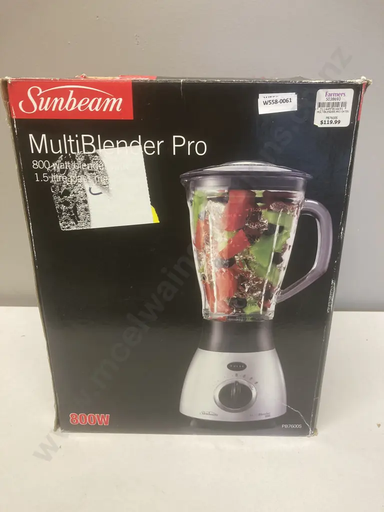 Sunbeam MultiBlender Pro Satin 1.5 Litre Image 1++