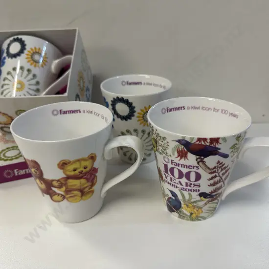 'Farmers'100 Years Celebration Mugs 1909-2009