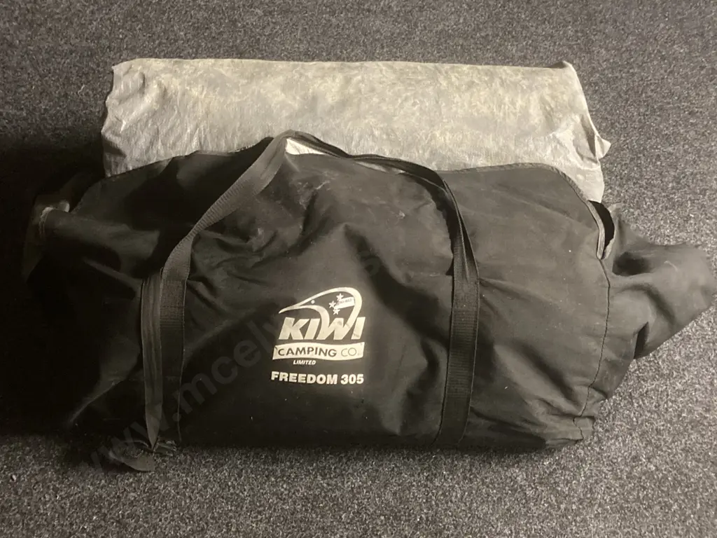 Large Tent In Black Bag - Kiwi Camping Freedom 305 Image 1++