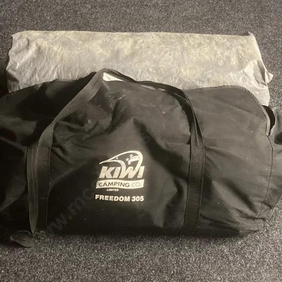 Large Tent In Black Bag - Kiwi Camping Freedom 305